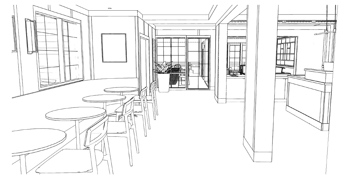 lobby sideview rendering