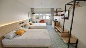 sundeck double room